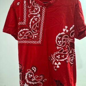Reason Red bandana Short Sleeve Tee